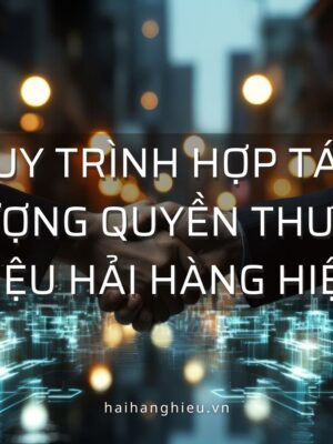 Quy trình hợp tác, nhượng quyền thương hiệu hải hàng hiệu